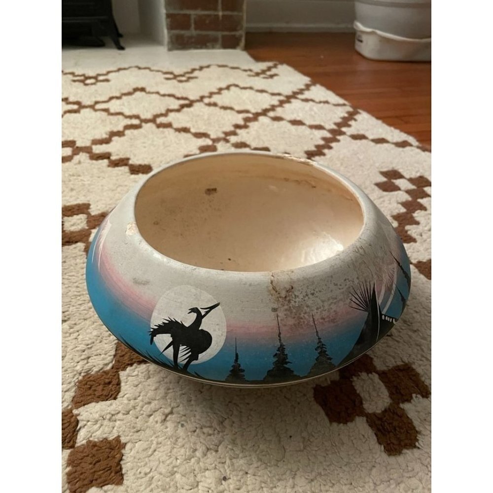 Large Vintage Tribal Ceramic Pot